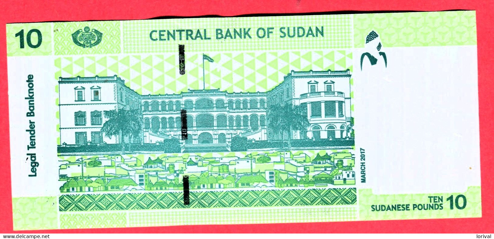 10 Livres Neuf 3 Euros - Sudan