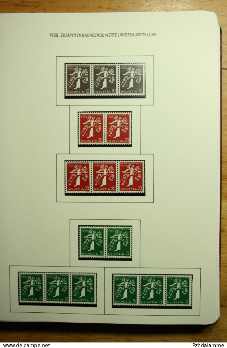 Schweiz 1939 Landesausstellung In Vielen Kombinationen Mit Briefe - Lotes/Colecciones