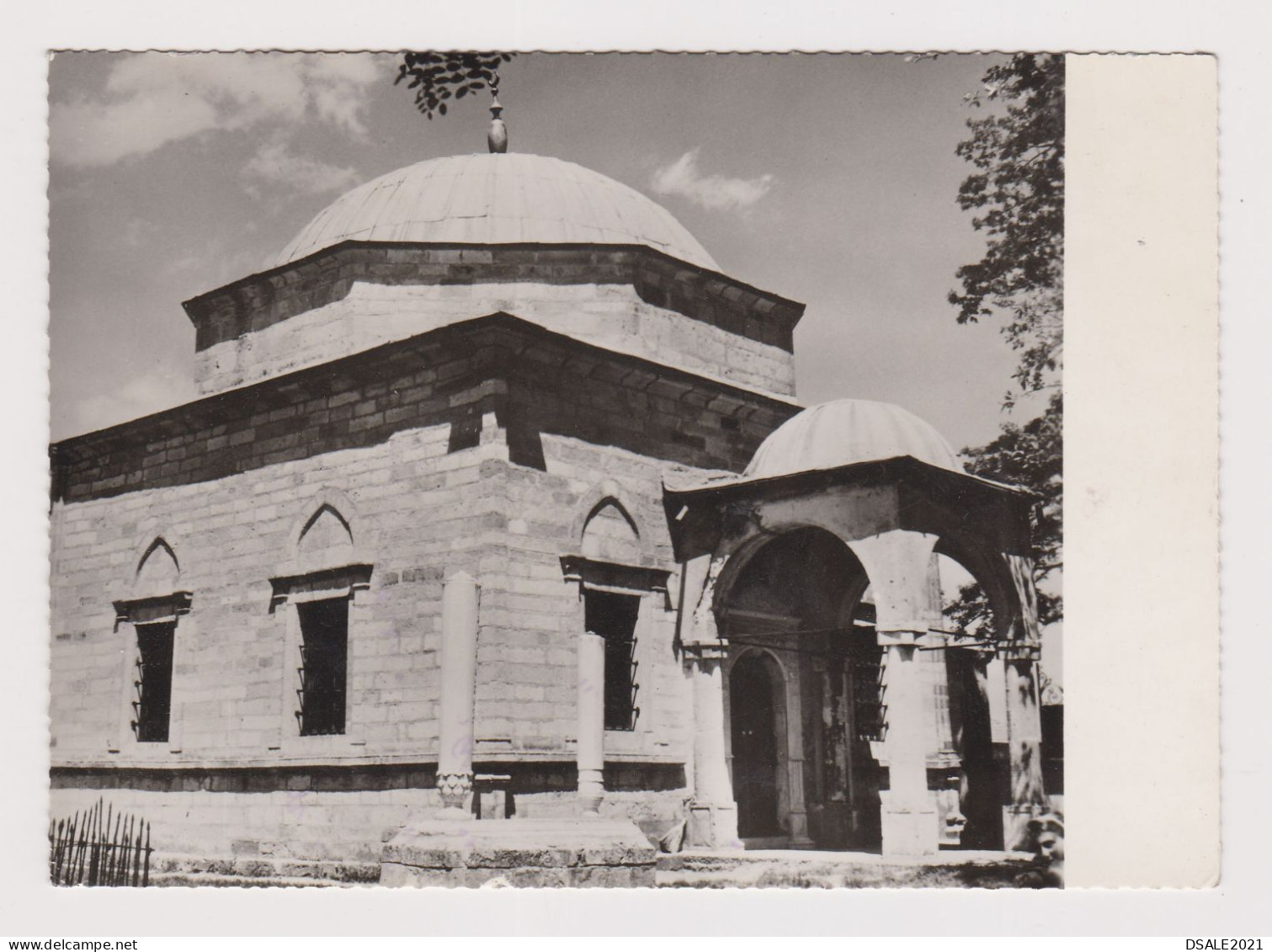 KOSOVO Pristina, Mausoleum Tomb Of Sultan Murad I, MURATOVO TULBE, Building Architecture, Vintage Photo Postcard /L66966 - Kosovo