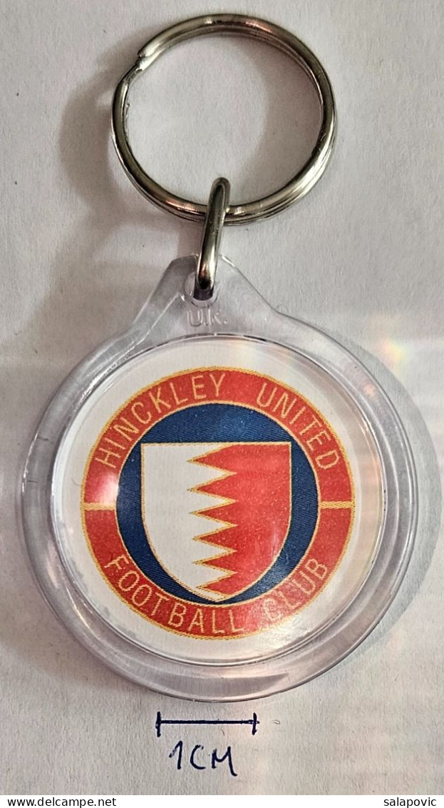 Hinckley United England Football Club Soccer Pendant Keyring  PRIV-1/5 - Apparel, Souvenirs & Other