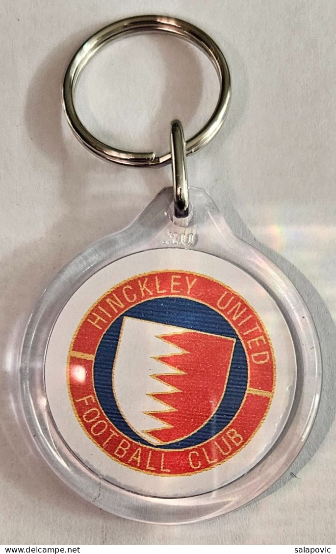 Hinckley United England Football Club Soccer Pendant Keyring  PRIV-1/5 - Uniformes Recordatorios & Misc