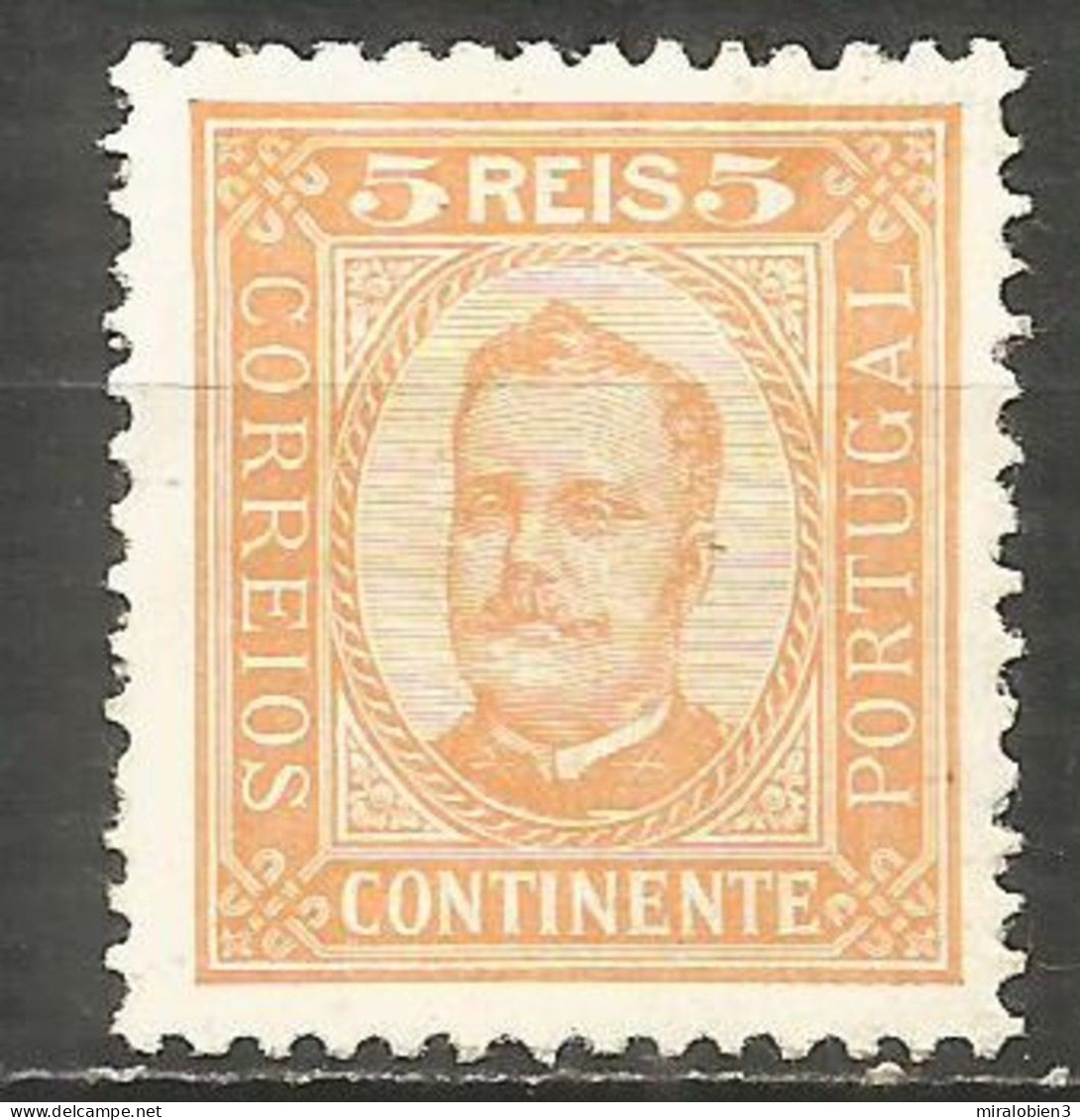 PORTUGAL YVERT NUM. 66 * NUEVO CON FIJASELLOS - Unused Stamps