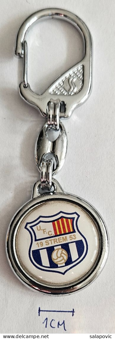 U.F.C. 19 STREM 53 Football Club Soccer Pendant Keyring  PRIV-1/5 - Habillement, Souvenirs & Autres