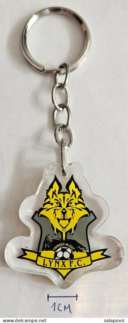 Lynx FC Gibraltar Football Club Soccer Pendant Keyring  PRIV-1/5 - Bekleidung, Souvenirs Und Sonstige