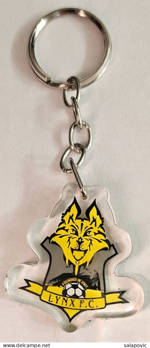 Lynx FC Gibraltar Football Club Soccer Pendant Keyring  PRIV-1/5 - Kleding, Souvenirs & Andere