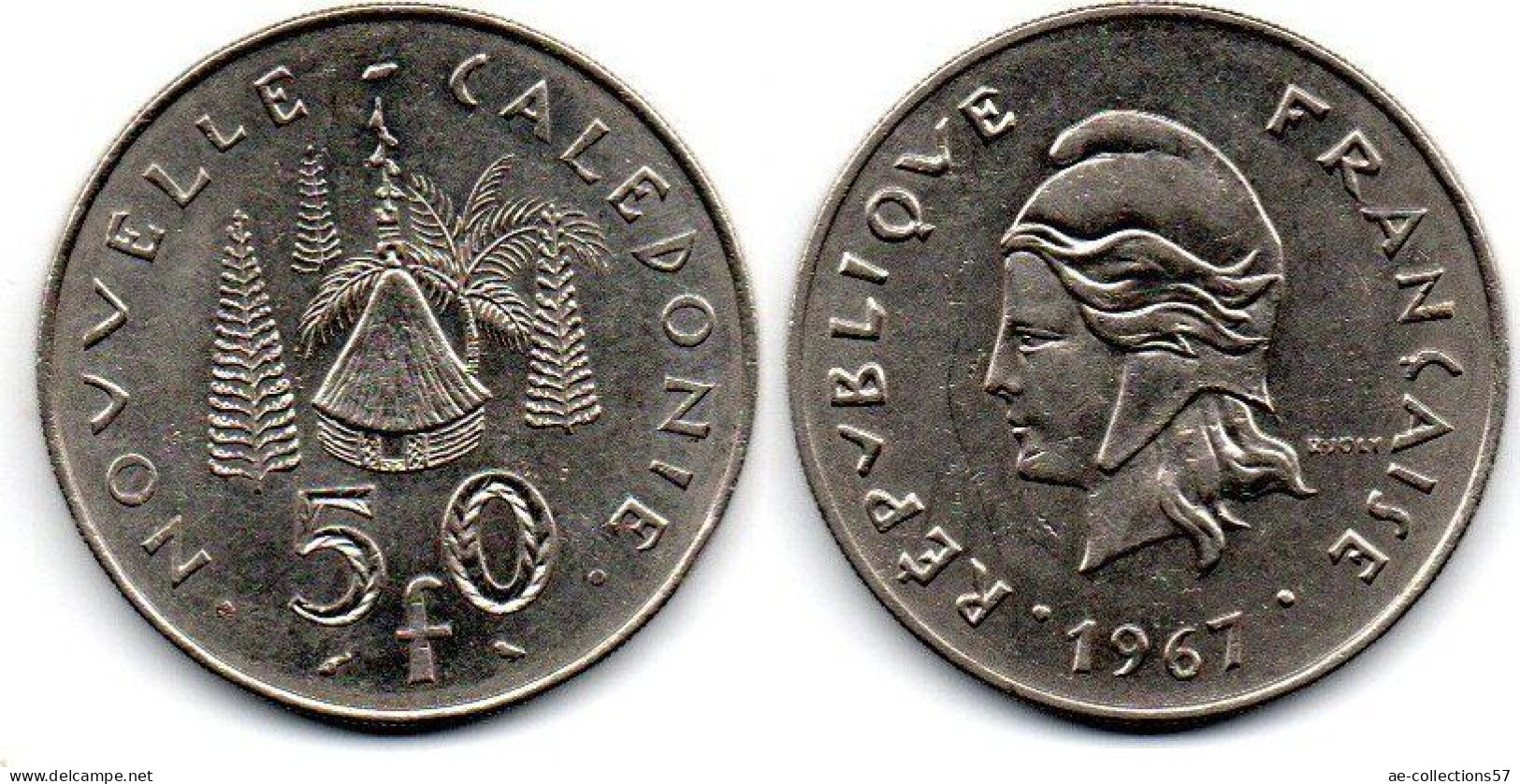 MA 27405  / Nouvelle Calédonie - New Caledonia 50 Francs 1967 SUP - Nuova Caledonia