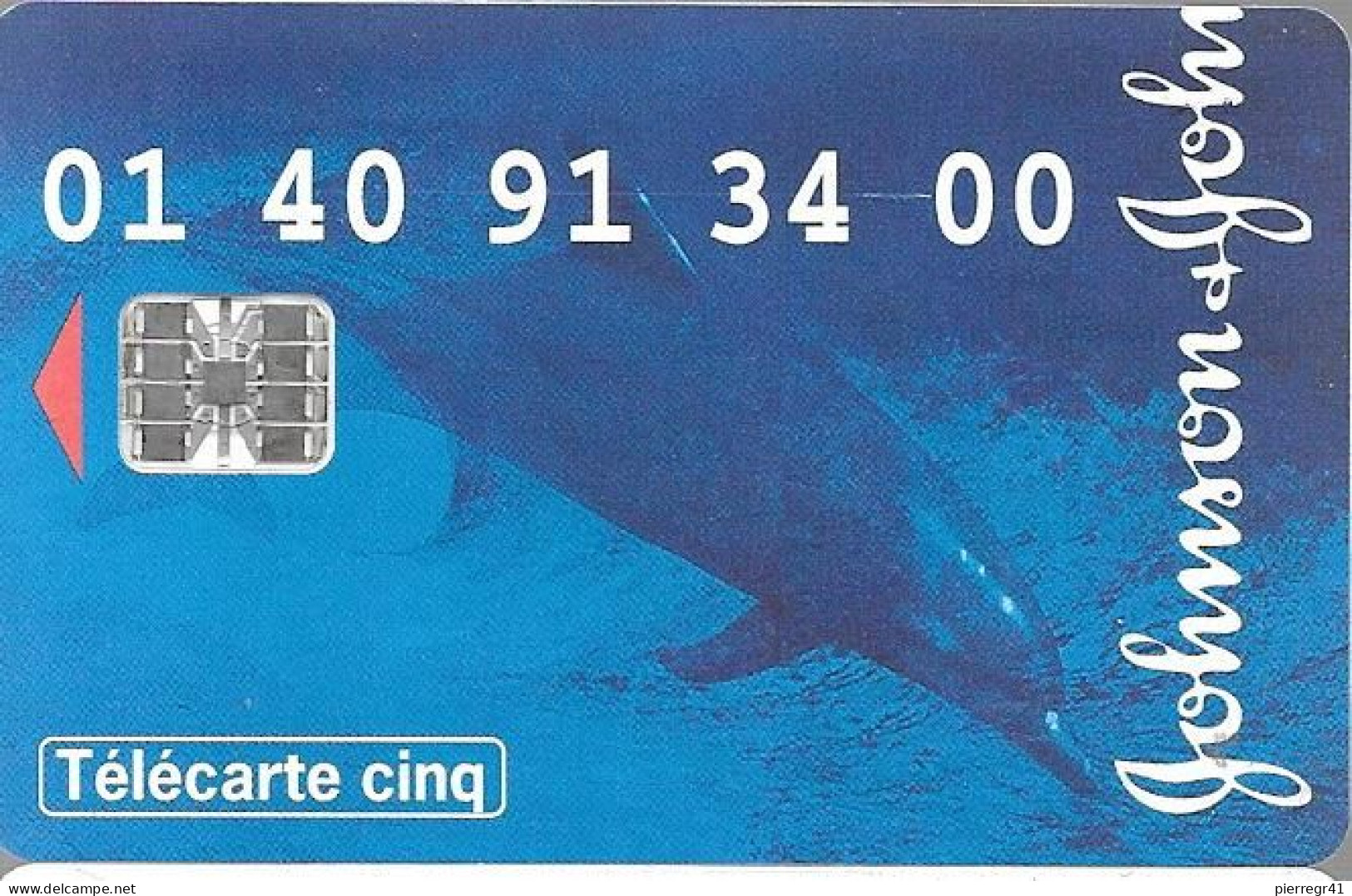 CARTE-PRIVEE-5U-Gn261-09/96-SC7-JOHNSON & JOHNSON-Série DN° Etroit Rge C69166943-4U-TBE - 5 Unités