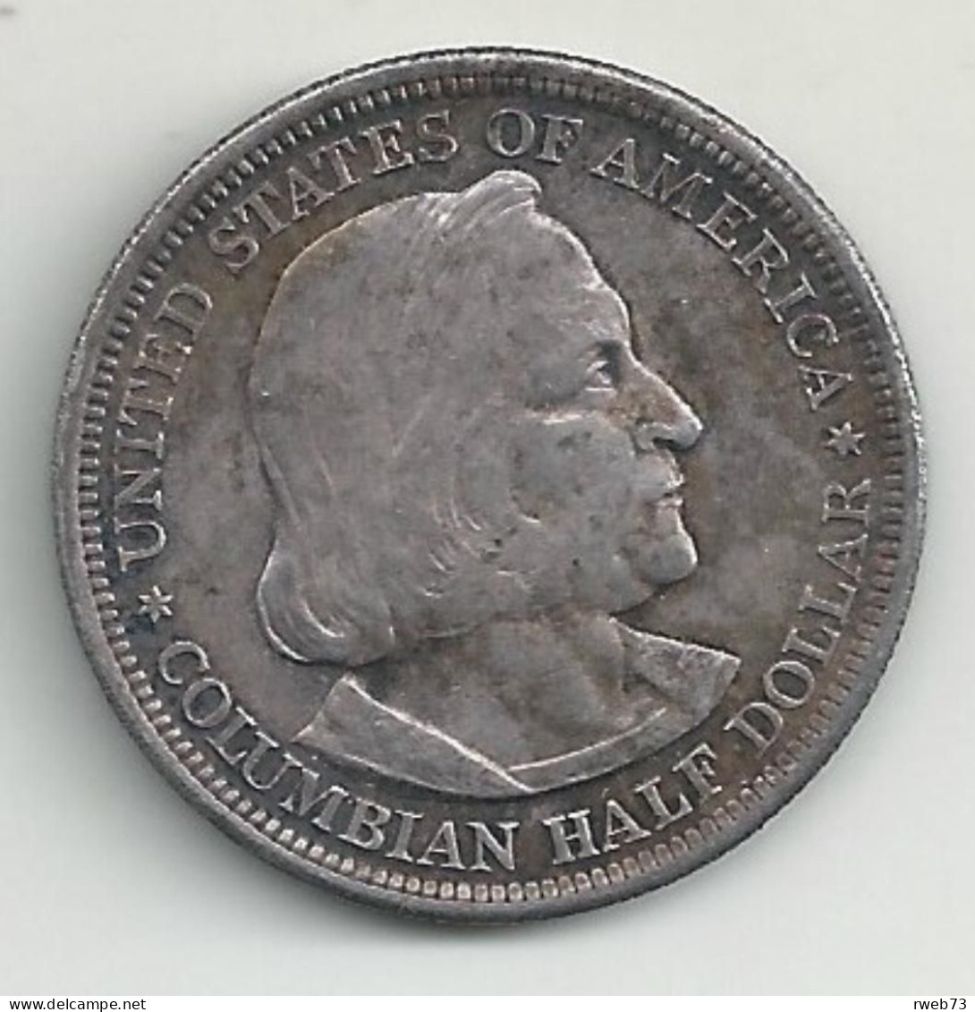 USA - 1/2 Dollar - 1893 - Argent - TB/TTB - Colecciones