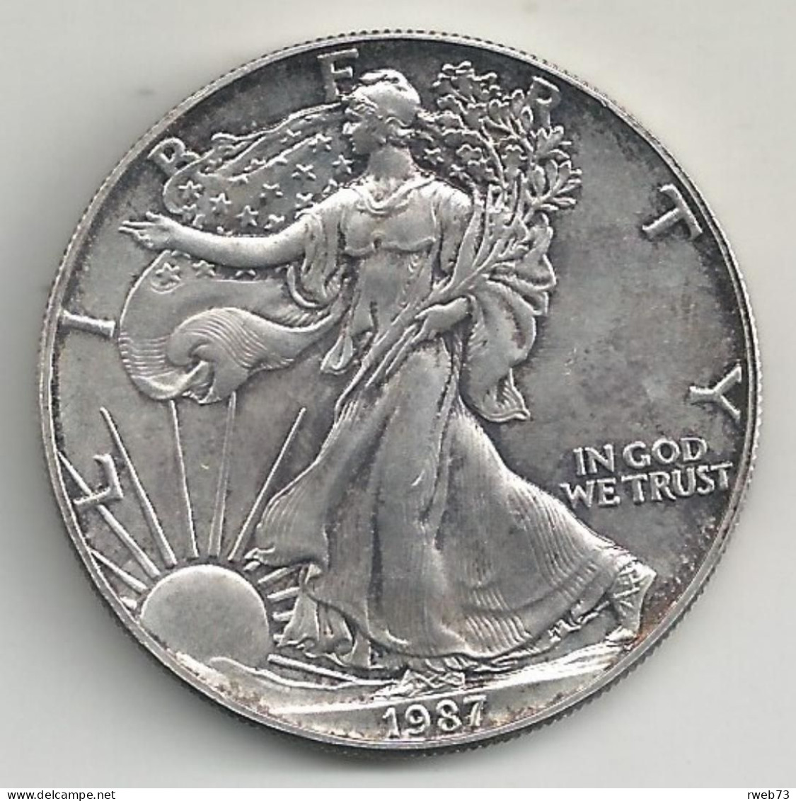 USA - Dollar - 1987 - Argent - TB/TTB - Collections
