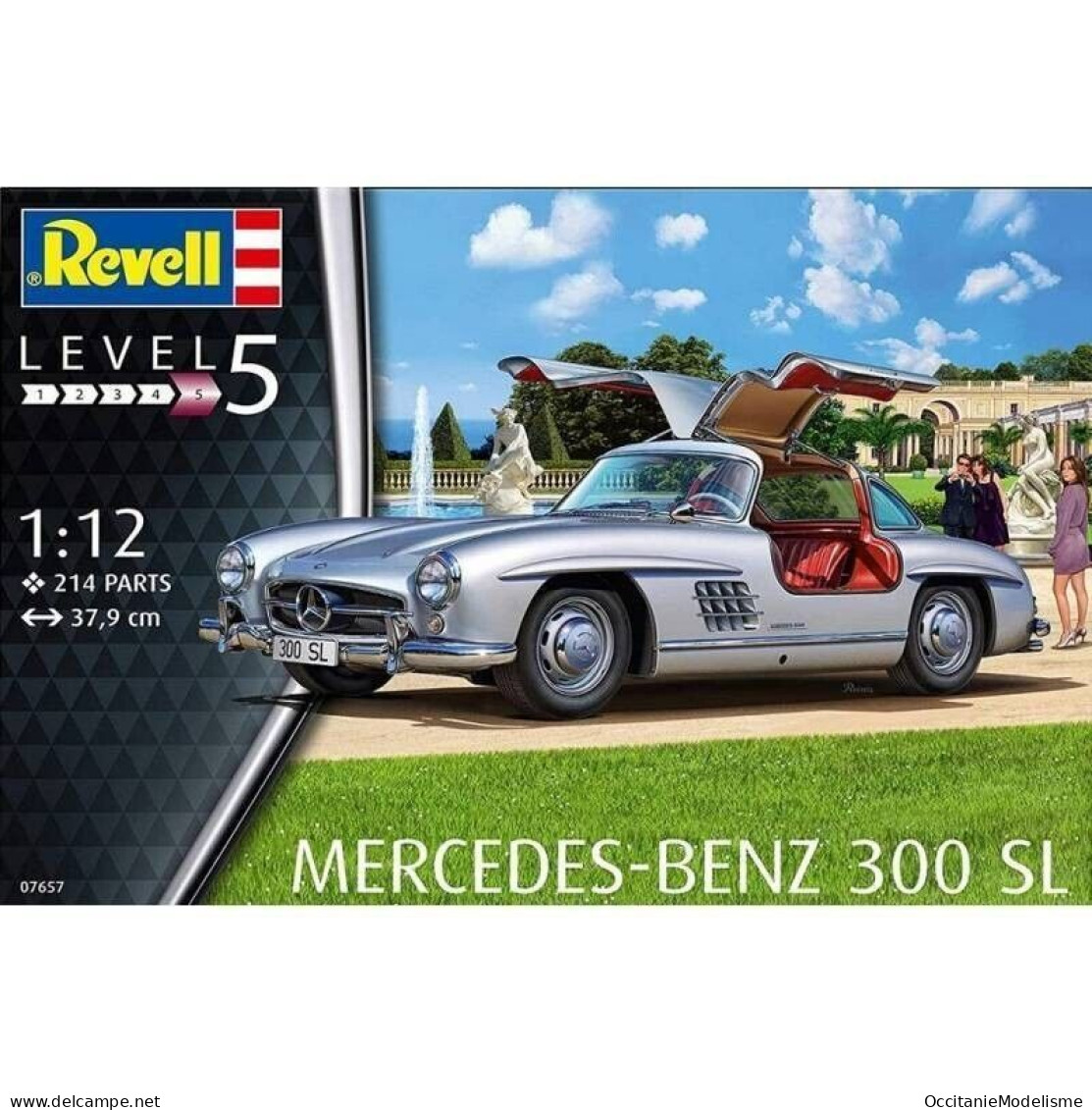 Revell - MERCEDES-BENZ 300 SL maquette kit plastique réf. 07657 Neuf NBO 1/12