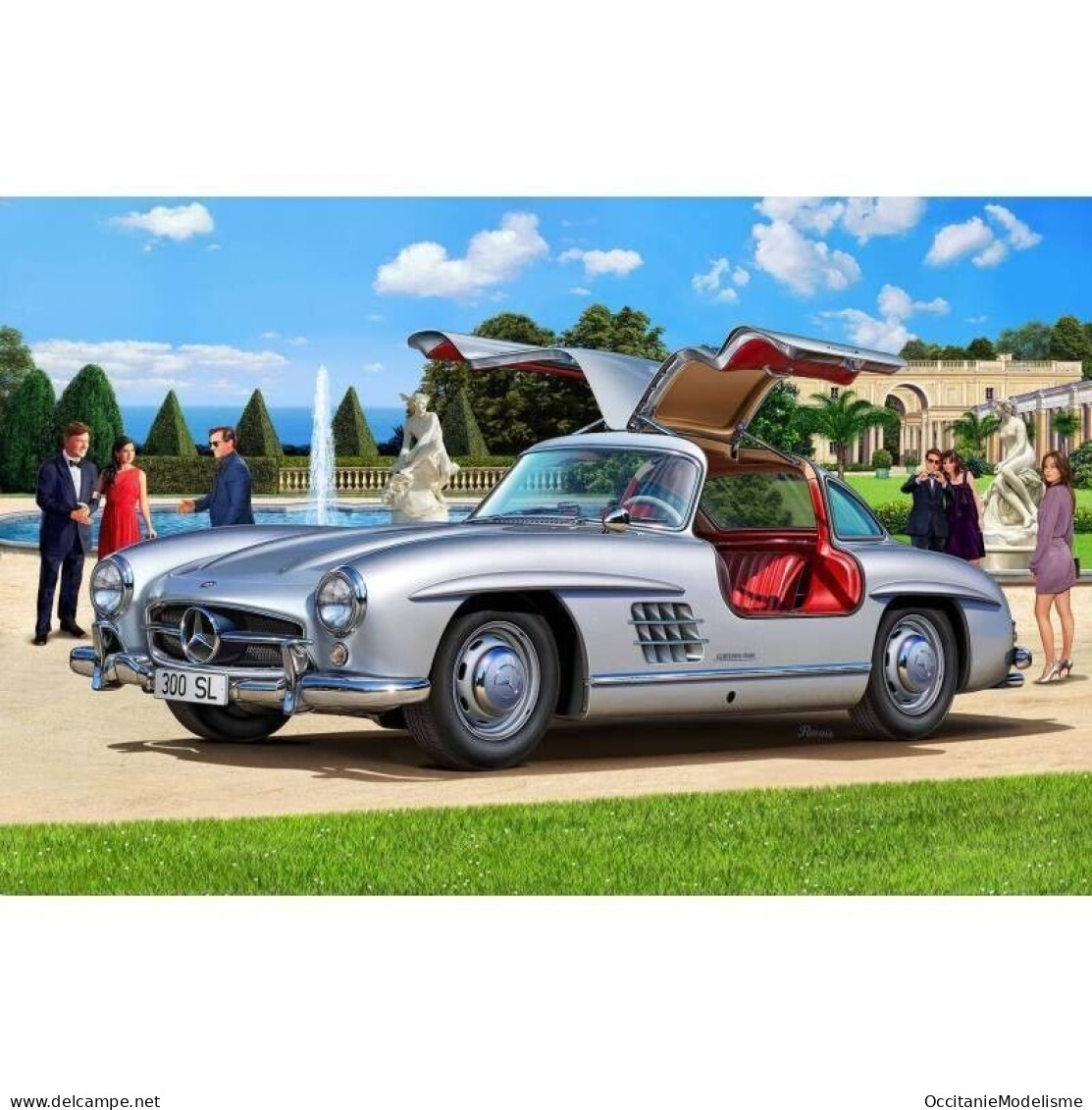 Revell - MERCEDES-BENZ 300 SL maquette kit plastique réf. 07657 Neuf NBO 1/12