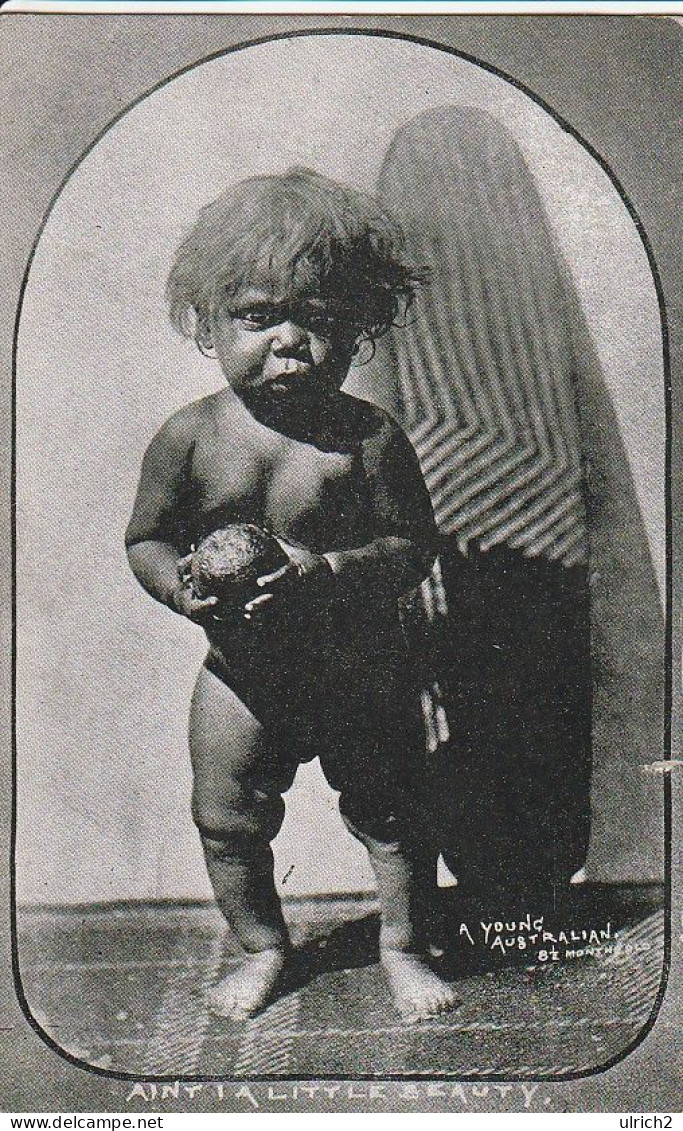 AK Young Australian 8 1/2 Months Old - Ain't I A Little Beauty - Australia - 1907 (65775) - Oceanië