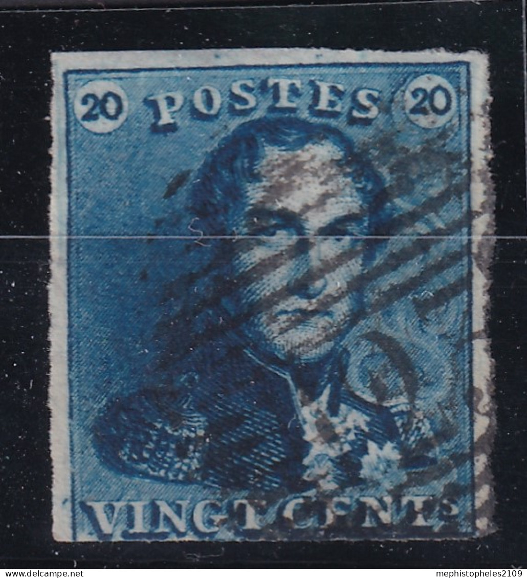 BELGIUM 1849 - Canceled - Sc# 2a - 1849-1850 Medaglioni (3/5)