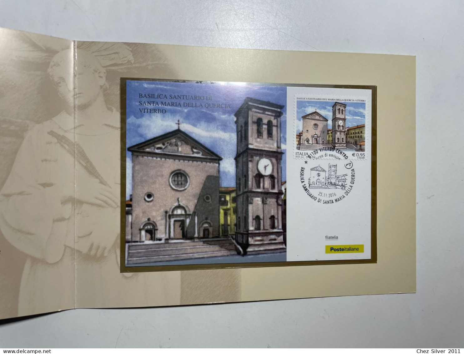 2016 Folder Basilica Santuario Santa Maria Della Quercia Viterbo  LE 6349 - Folder