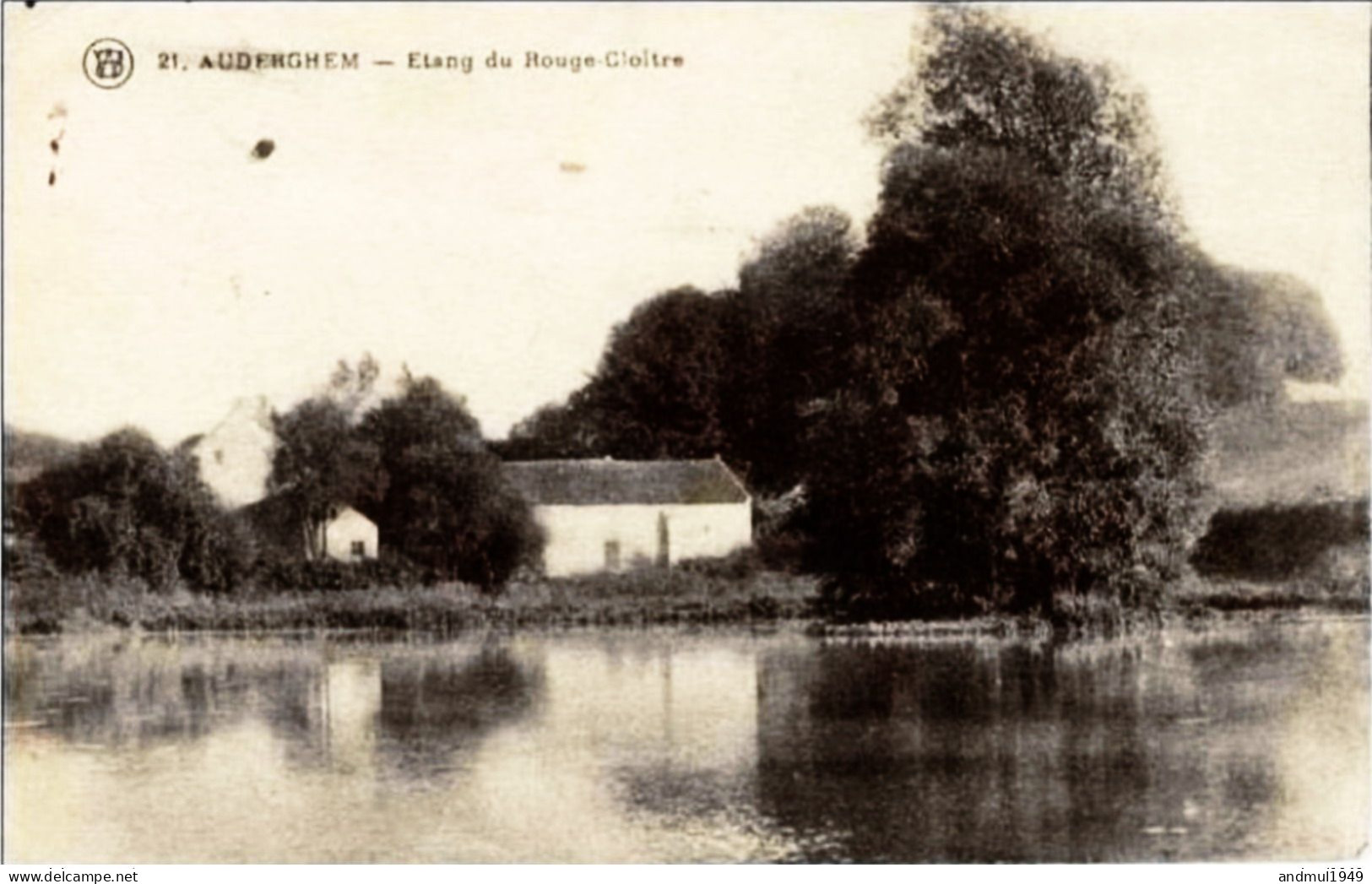 AUDERGHEM-OUDERGEM - Etang Du Rouge-Cloître - Cliché F. Walbohaerts, Bruxelles - Oudergem - Auderghem