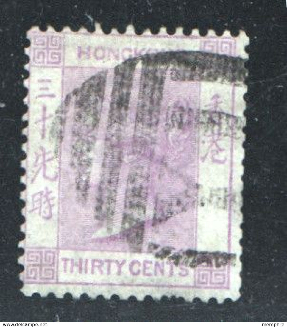 Victoria 30 Cents Crown CC Watermark SG 16 Used In  Yokohama, Japan SG Z40 - Used Stamps
