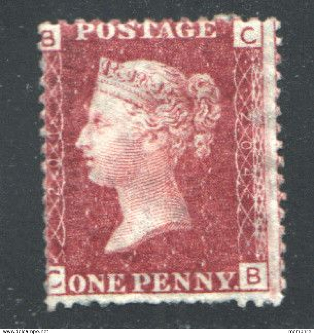 1 Penny Red  SG 43, Plate 204 MM * - Unused Stamps