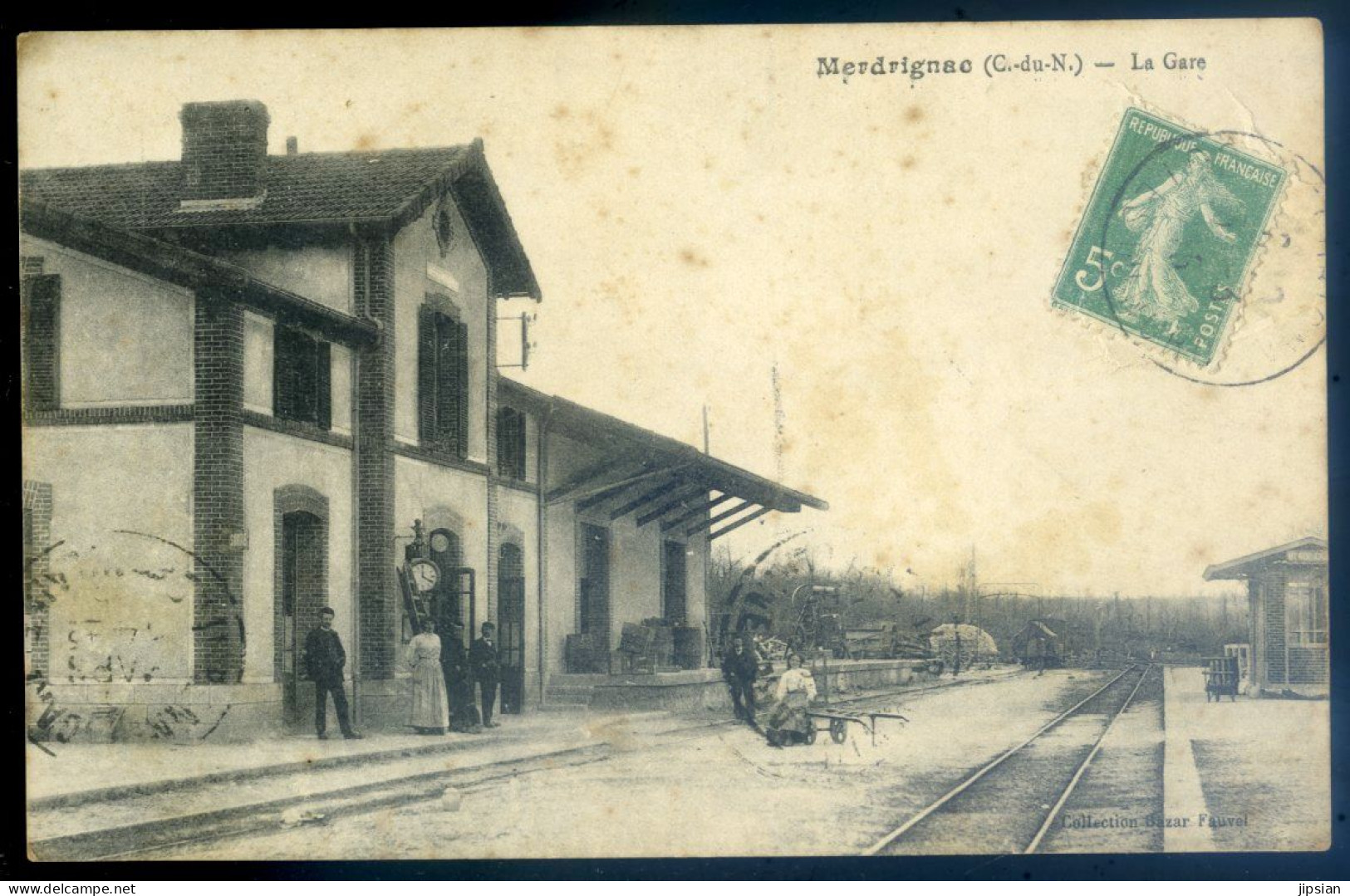 Cpa Du 22 Merdrignac - La Gare  LANR114 - Loudéac