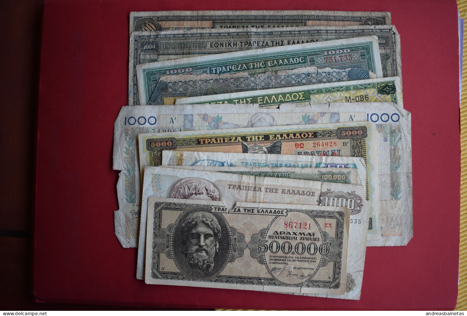 Banknotes Greece Lot Of  11  Banknotes  Poor/Fine - Grèce