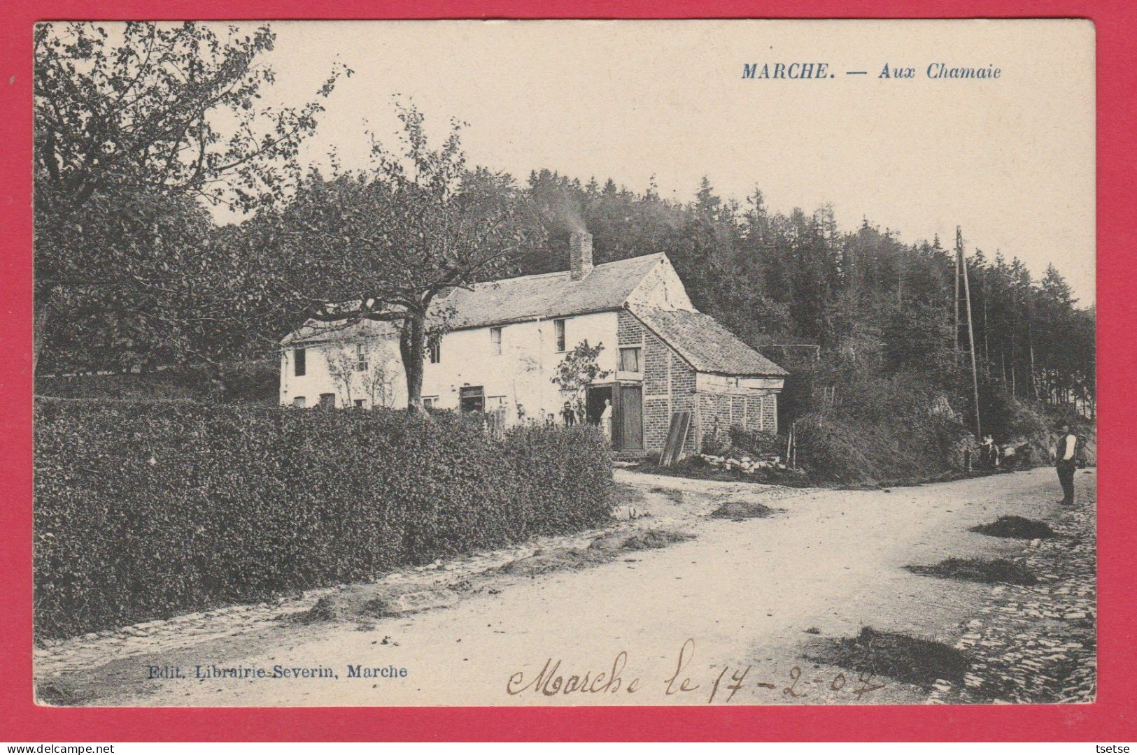 Marche - Aux Chamaie - 1907 ( Voir Verso ) - Marche-en-Famenne