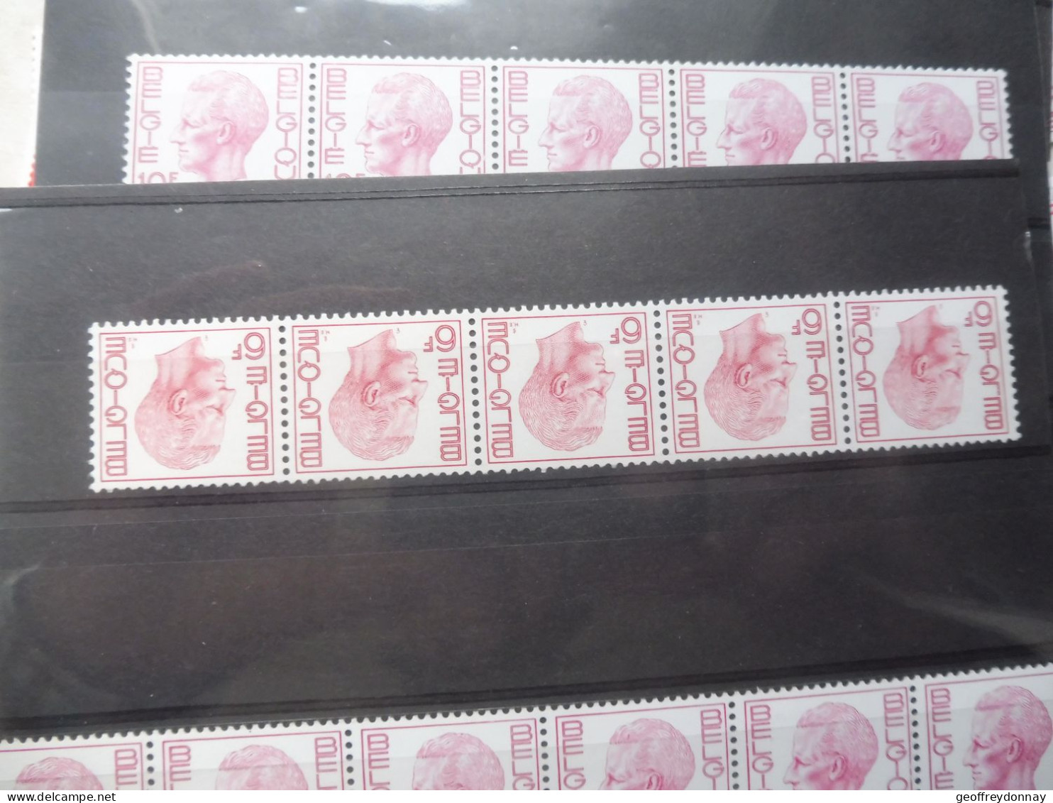 Belgique Belgie Bande Rouleau Rolzegels R 62 Parfait Etat Mnh ** Neuf  Baudouin Boudewijn - Coil Stamps
