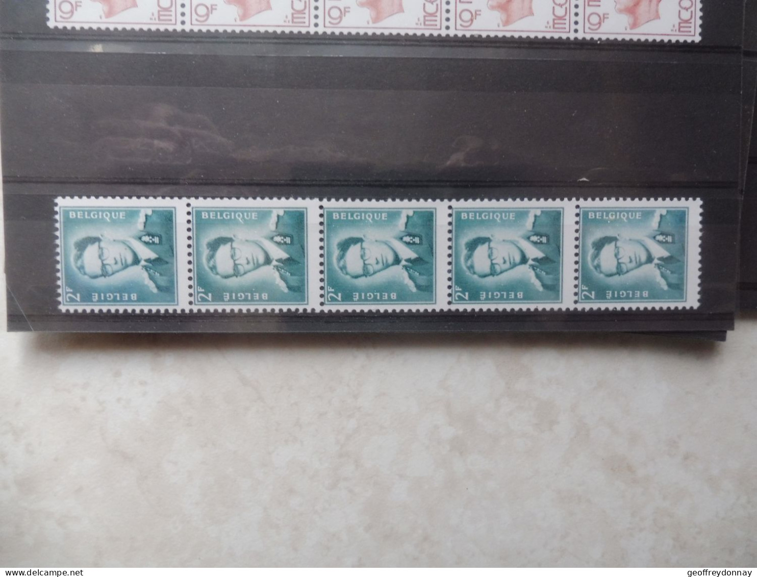 Belgique Belgie Bande Rouleau Rolzegels R 38 Parfait Etat Mnh ** Neuf  Baudouin Boudewijn - Coil Stamps