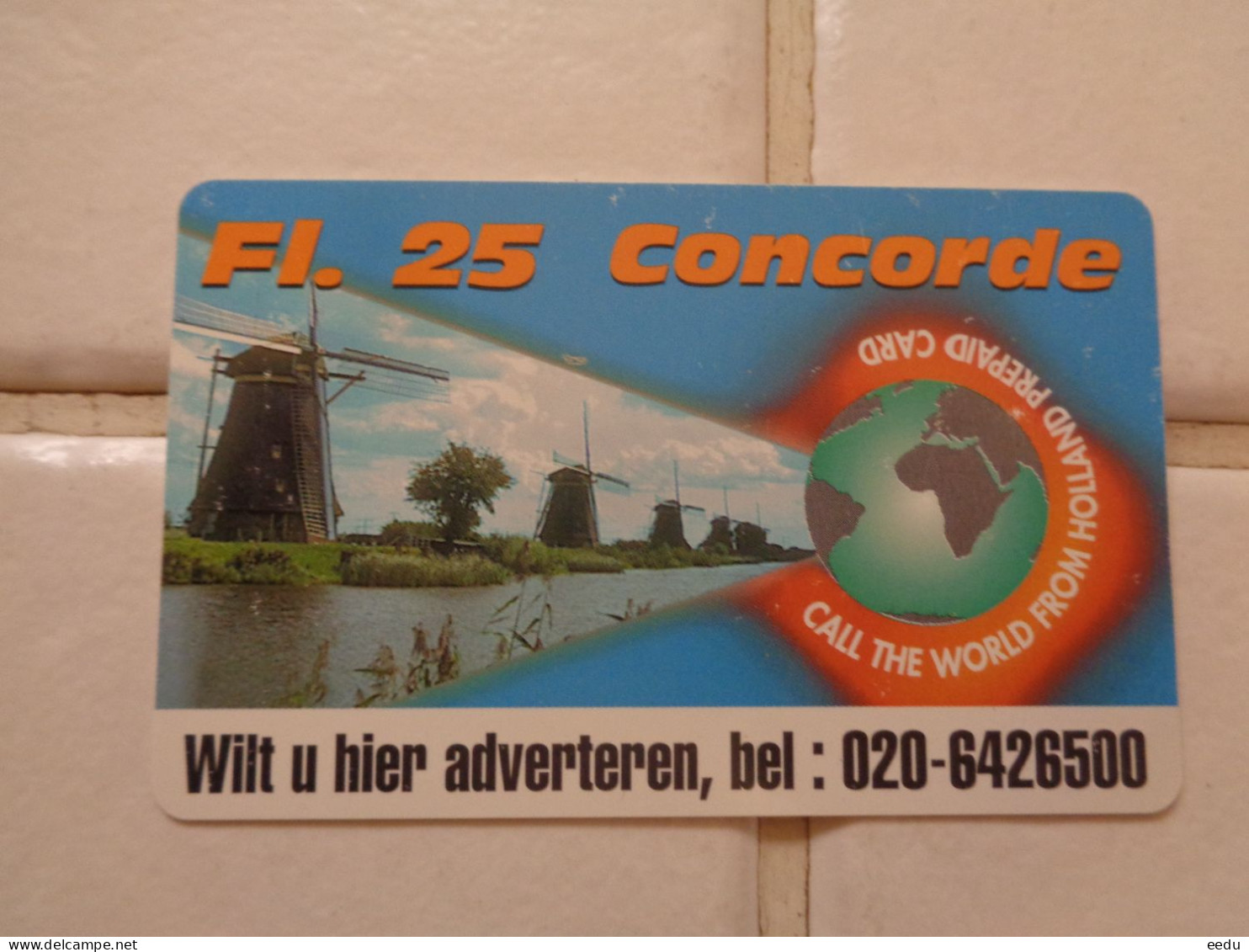 Netherlands Phonecard - [3] Sim Cards, Prepaid & Refills