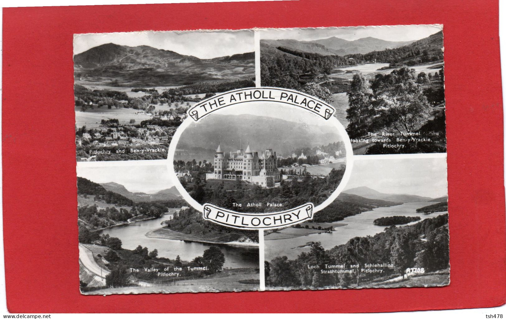 ANGLETERRE---ECOSSE---THE ATHOLL PALACE PITLOCHRY---Multi-vues--voir 2 Scans - Perthshire
