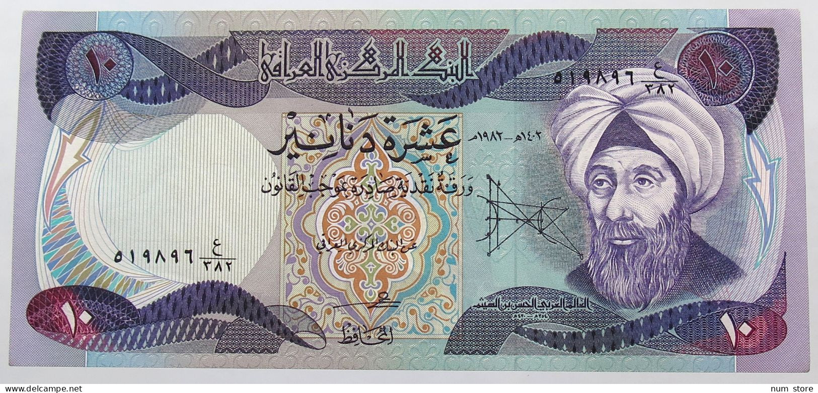 Iraq 10 Dinars 1982  #alb052 1029 - Iraq