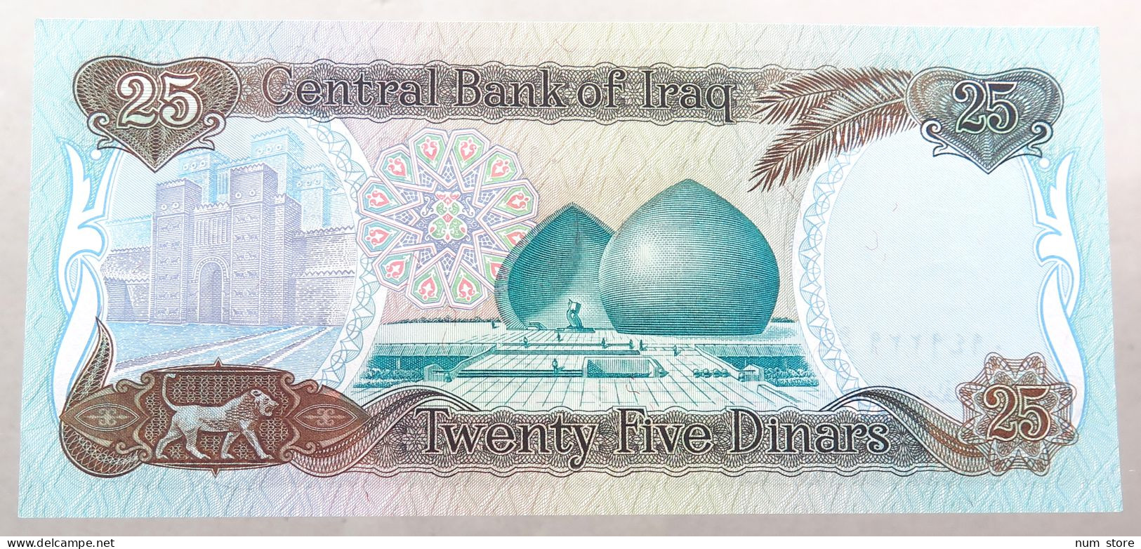 Iraq 25 Dinars 1986  #alb052 0955 - Irak