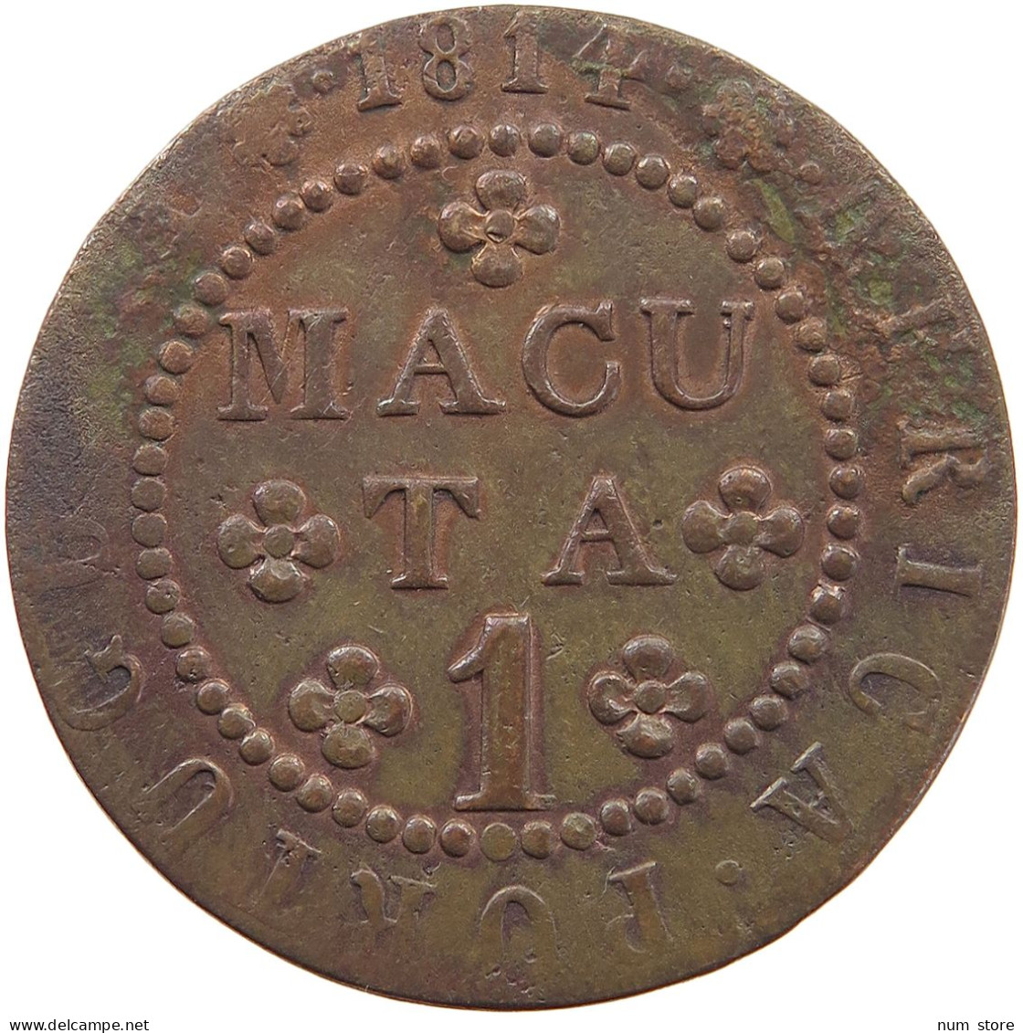 ANGOLA MACUTA 1814  #t120 0367 - Angola