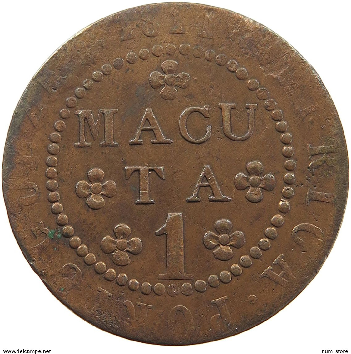 ANGOLA MACUTA 1814  #t114 0169 - Angola