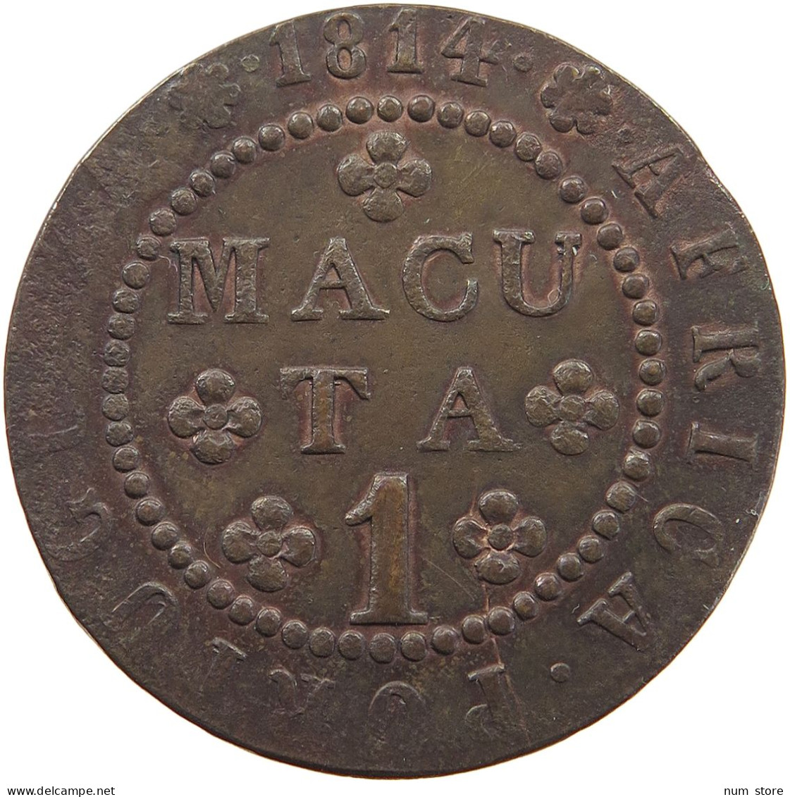 ANGOLA MACUTA 1814  #t120 0361 - Angola