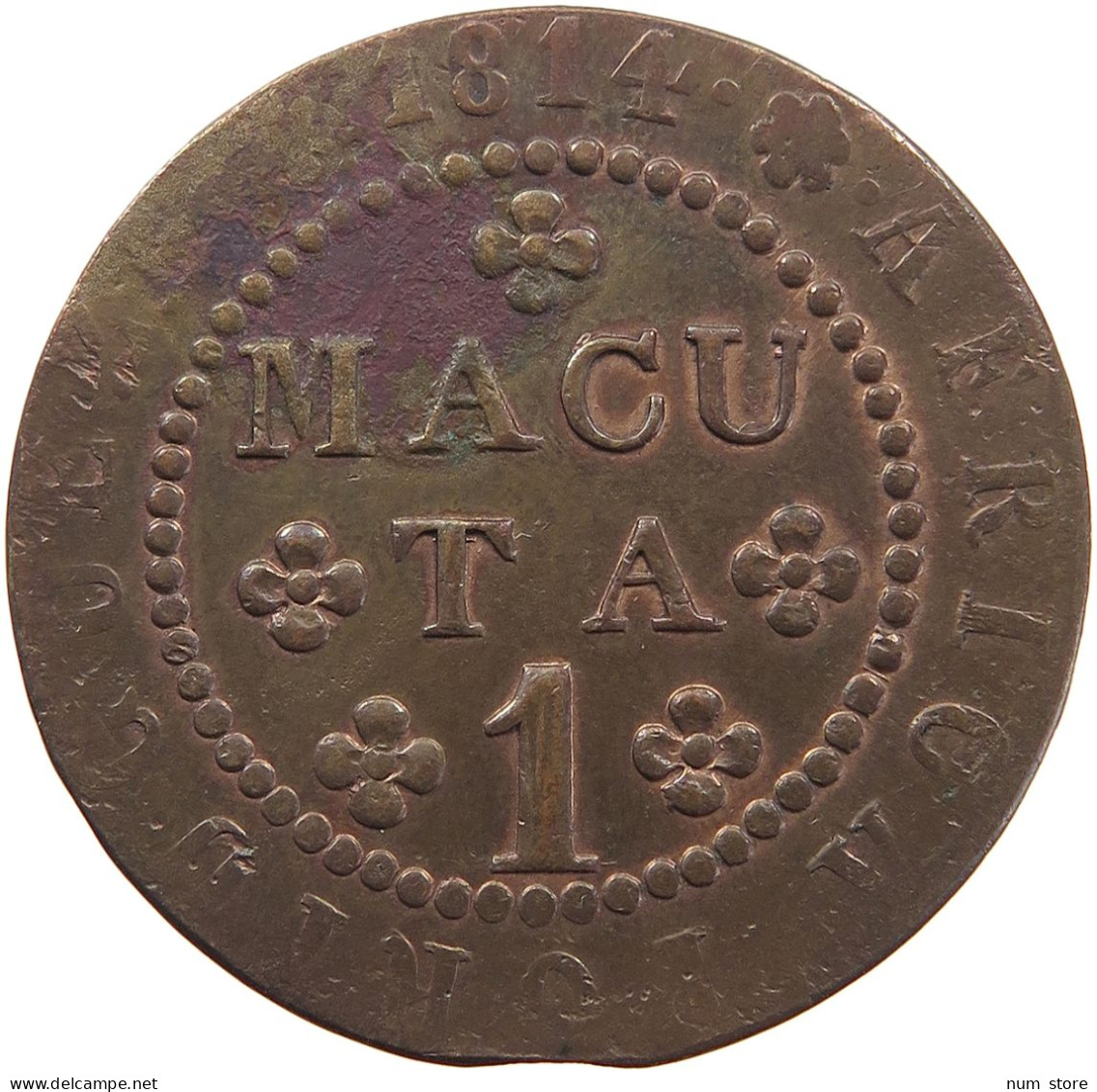 ANGOLA MACUTA 1814  #t120 0363 - Angola