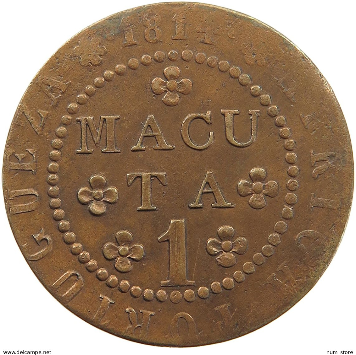 ANGOLA MACUTA 1814  #t114 0171 - Angola