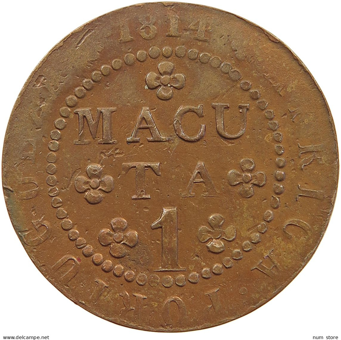 ANGOLA MACUTA 1814  #t114 0173 - Angola