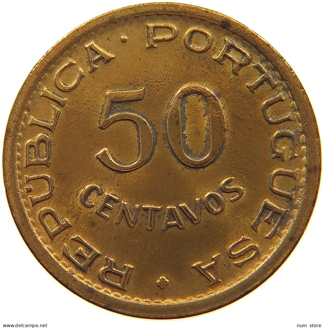 ANGOLA 50 CENTAVOS 1961  #a085 0727 - Angola