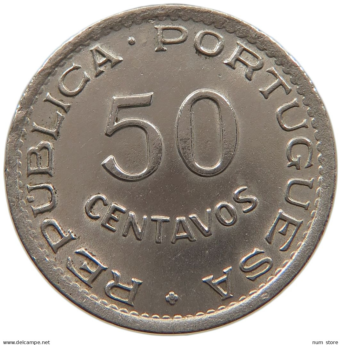 ANGOLA 50 CENTAVOS 1948  #a080 0211 - Angola