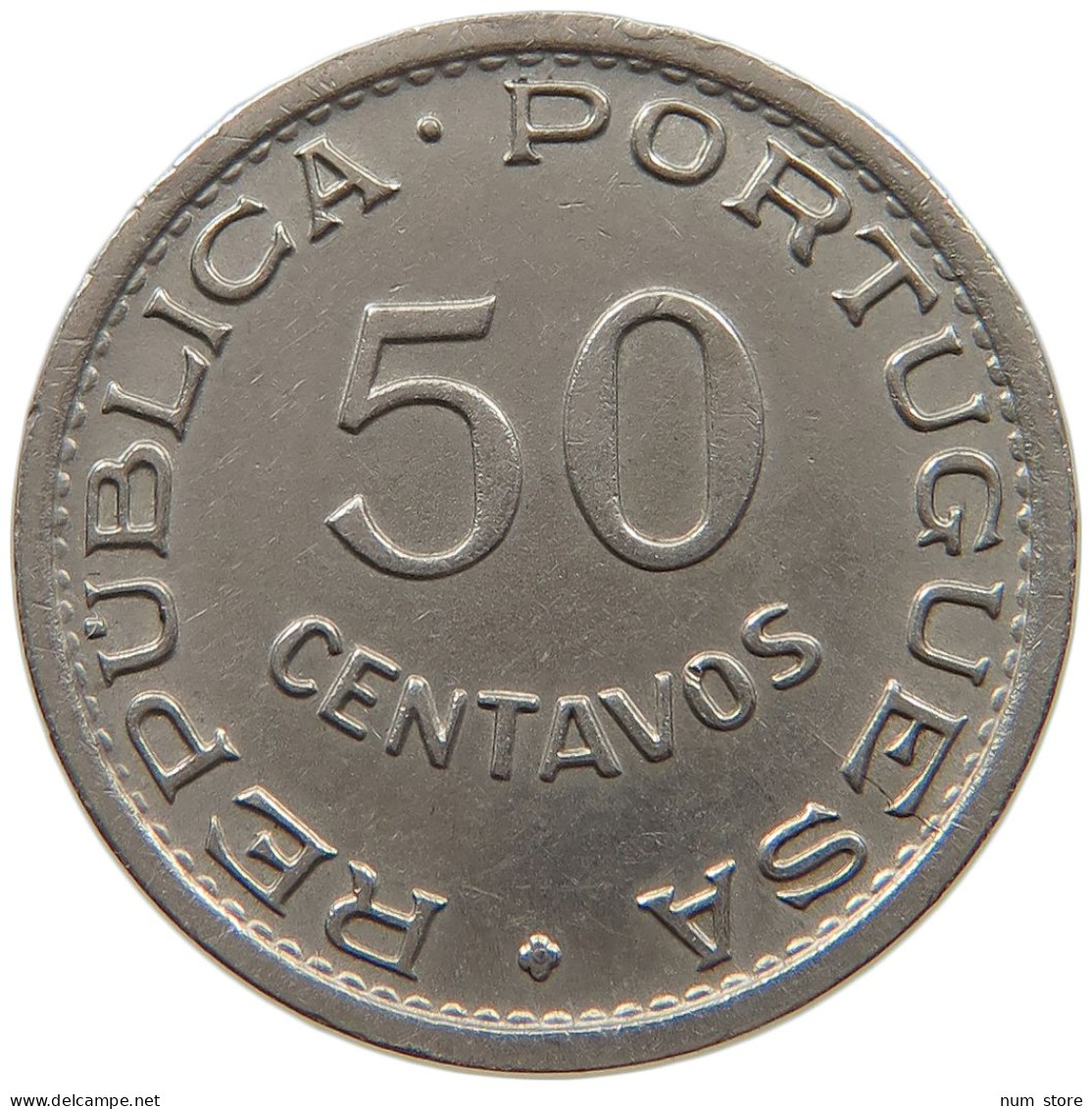 ANGOLA 50 CENTAVOS 1950  #a061 0307 - Angola