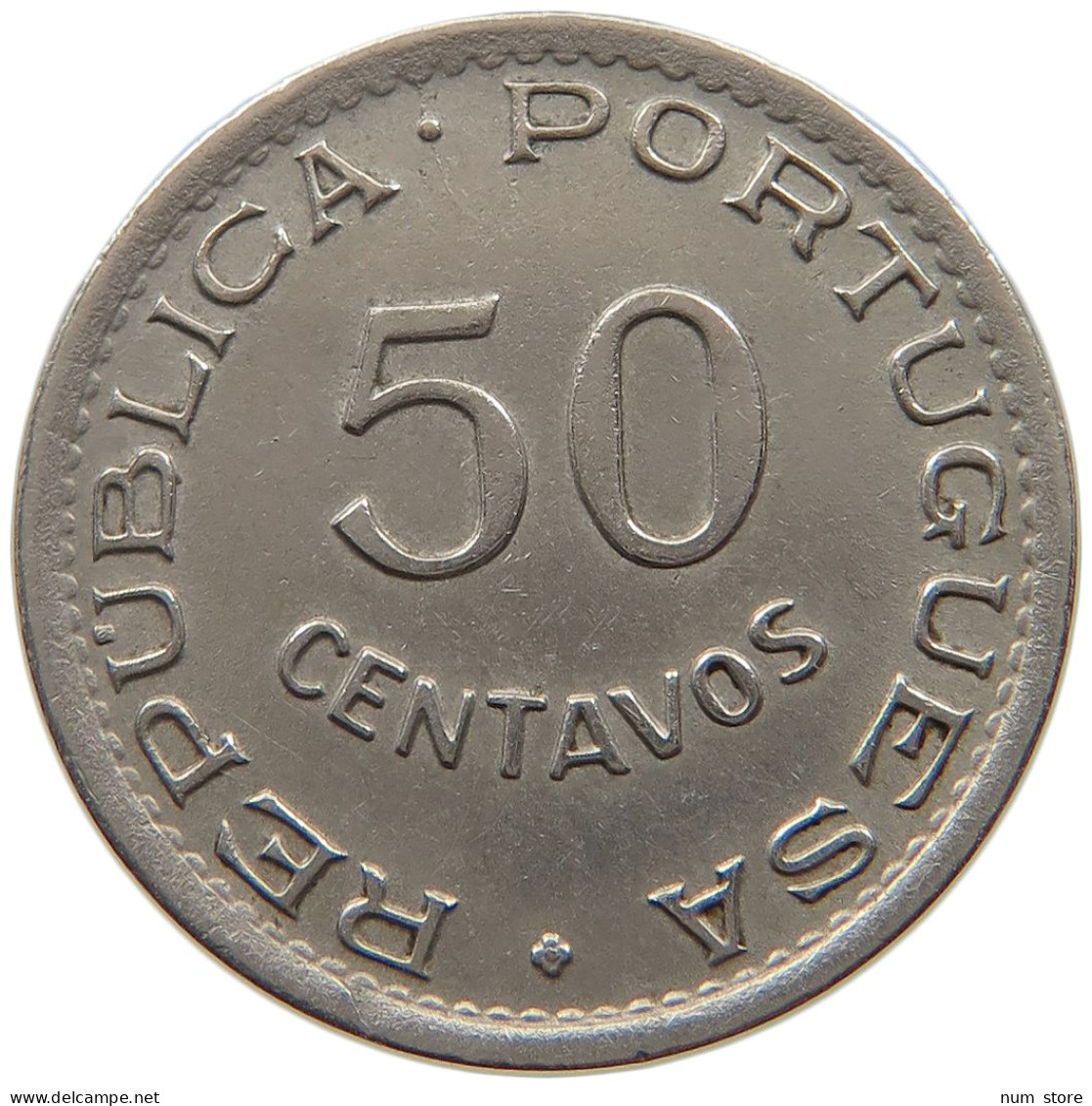 ANGOLA 50 CENTAVOS 1948  #a061 0305 - Angola