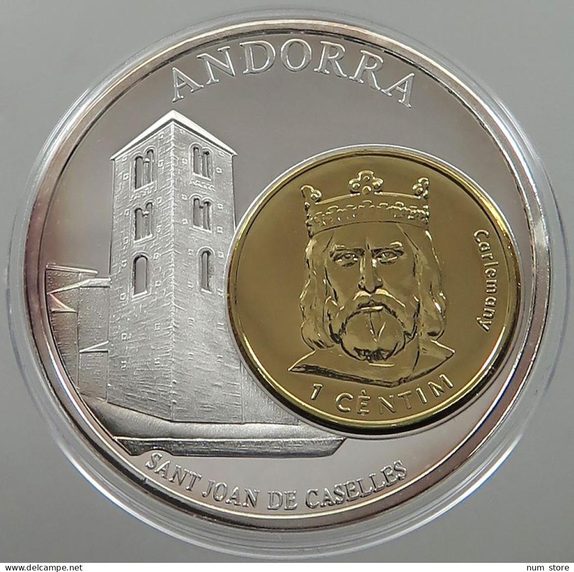 ANDORRA MEDAL   #sm11 0427 - Andorra