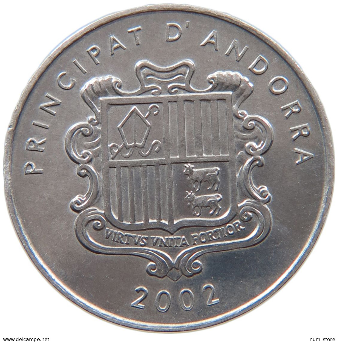 ANDORRA CENTIM 2002  #s027 0021 - Andorra