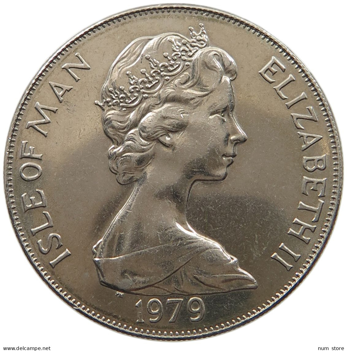 ISLE OF MAN CROWN 1979 Elizabeth II. (1952-2022) #c035 0137 - Isle Of Man