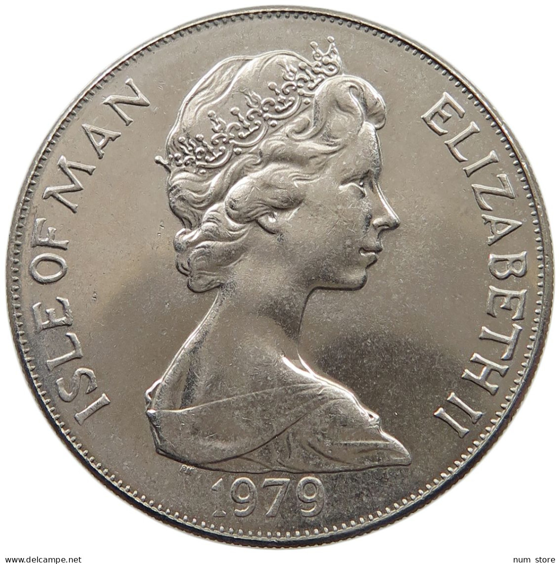 ISLE OF MAN CROWN 1979 Elizabeth II. (1952-2022) #c005 0127 - Isle Of Man