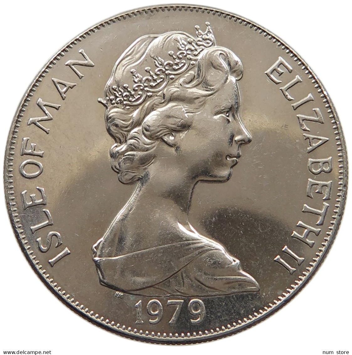 ISLE OF MAN CROWN 1979 Elizabeth II. (1952-2022) #c005 0123 - Isle Of Man