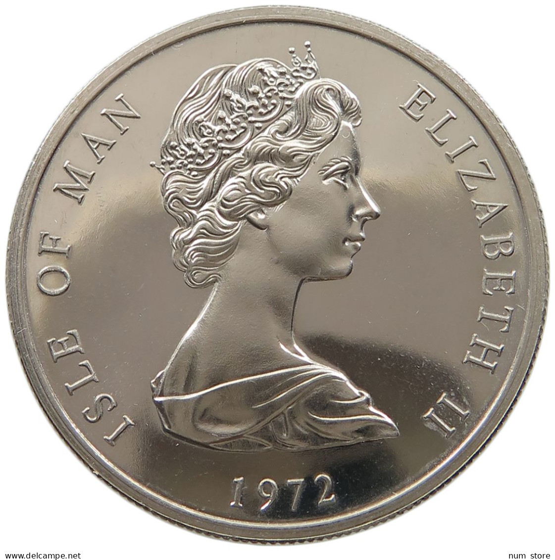 ISLE OF MAN 25 PENCE 1972  #alb059 0031 - Isle Of Man