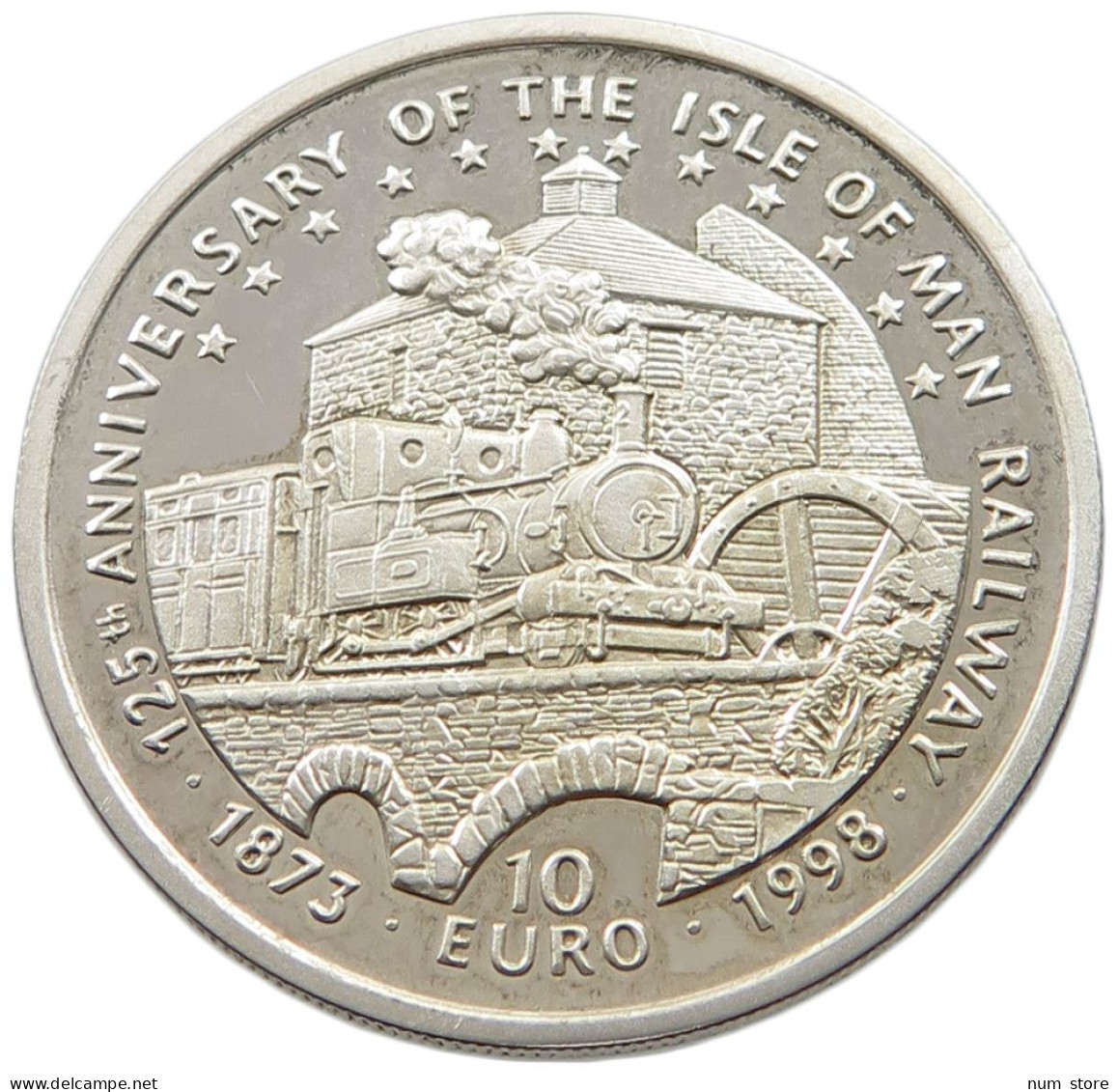 ISLE OF MAN 10 EUR 1998  #alb045 0387 - Isle Of Man