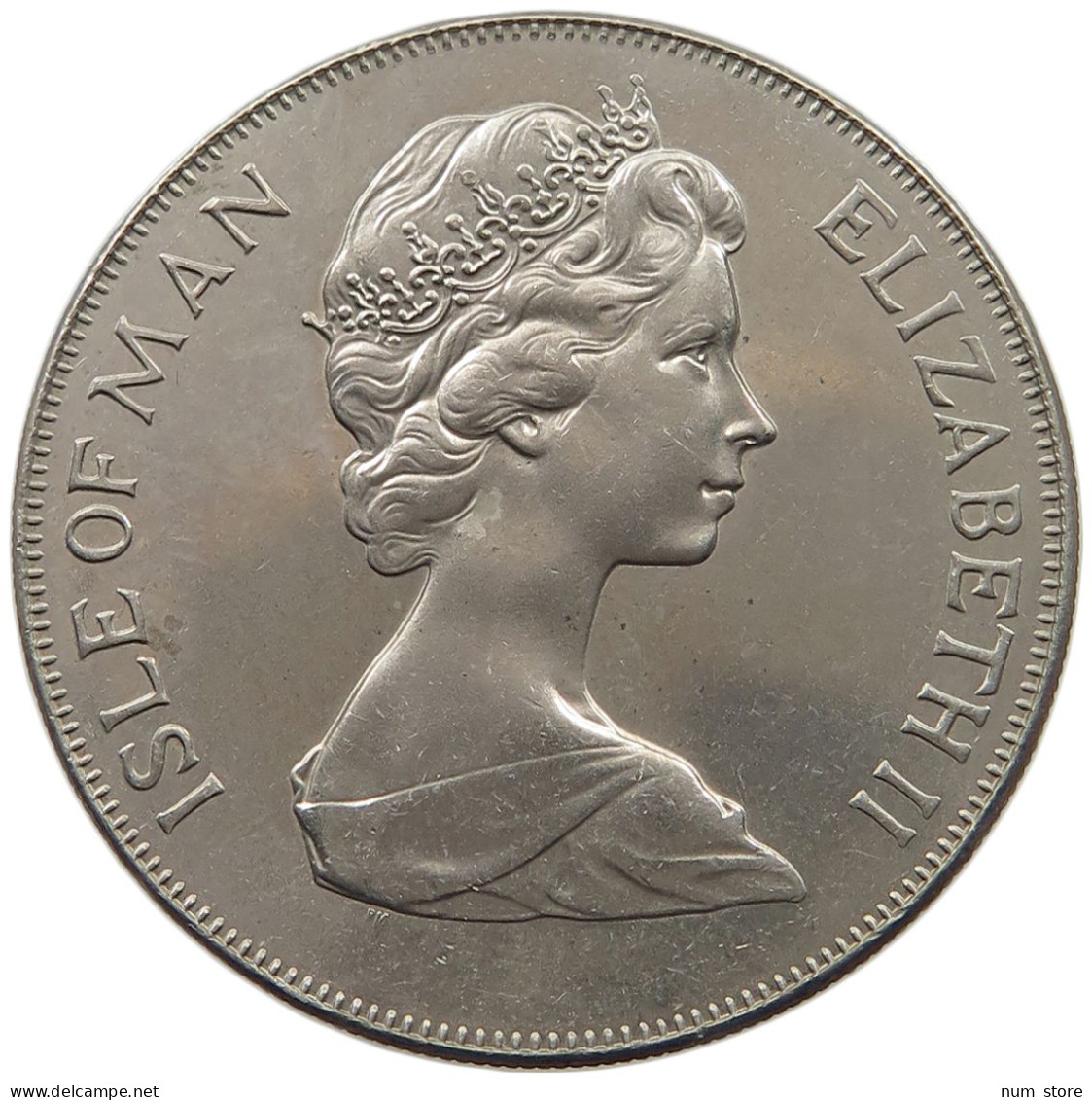 ISLE OF MAN CROWN 1978 Elizabeth II. (1952-2022) #c005 0135 - Île De  Man