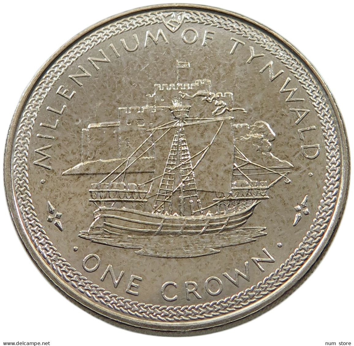 ISLE OF MAN CROWN 1979  #alb043 0365 - Île De  Man