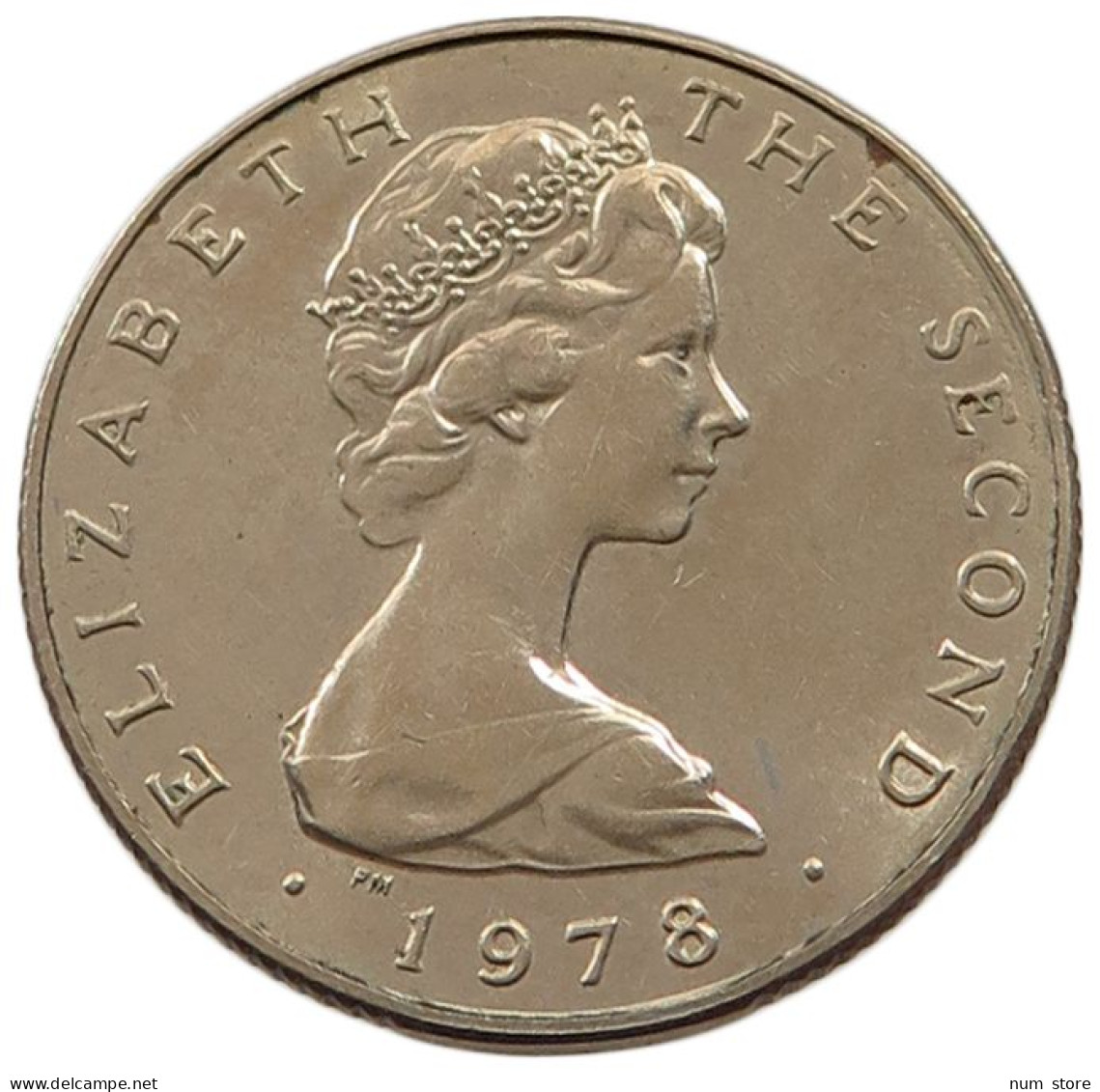 ISLE OF MAN POUND 1978  #alb035 0505 - Isle Of Man